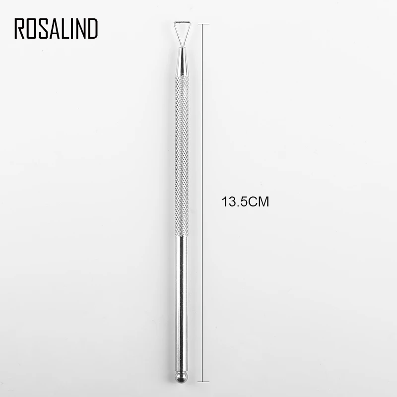 Розалинд кутикулы толкатель 1pcs жидкость для снятия лака ручки Маникюрный