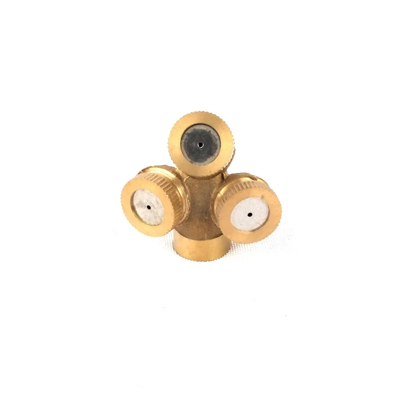 8pcs Green Thumb Brass Sprinkler 1/4 Inch Female Thread Agricultural Misting Spray Nozzle for Home Garden Irrigation | Дом и сад