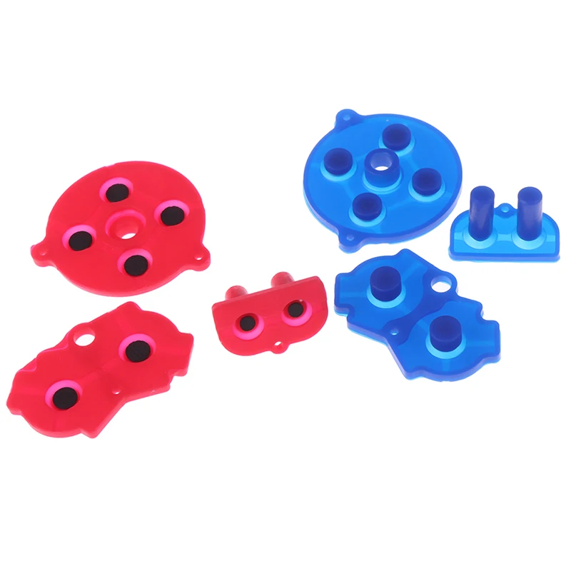 3 шт./компл. Новый Силиконовый Проводящий резиновый кнопочный коврик для gba Advance