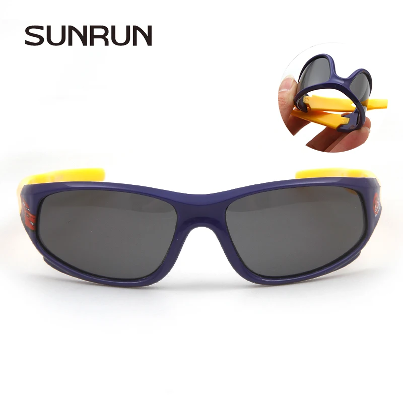SUNRUN детская поляризованные солнцезащитные очки детские по уходу за детьми УФ