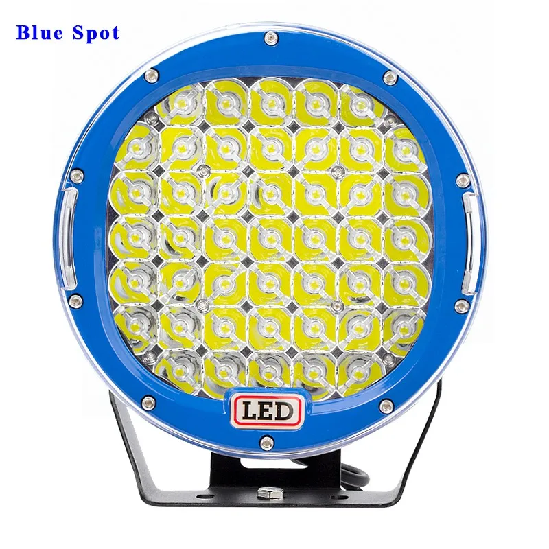 1pc Blue Spot VISORAK " округлый внедорожный автомобиль светодиодный рабочий свет внедорожный светодиодный рабочий светильник для 4WD 4x4 грузовик прицеп ATV внедорожник лодка светодиодный прожектор - Цвет: 1pc Blue Spot