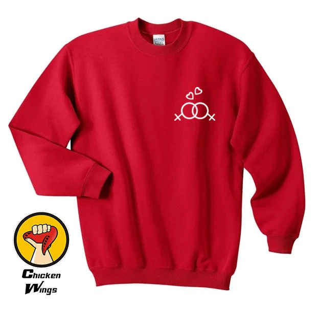 Толстовка с круглым вырезом для лесбиянок мужчин и женщин лгбт|crewneck sweatshirt|sweatshirt