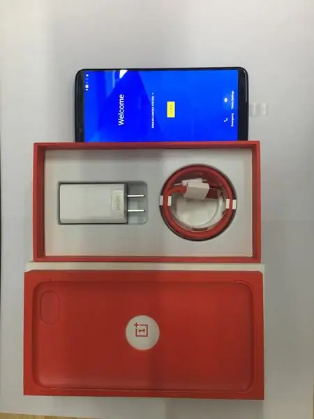 Оригинальный смартфон Oneplus 5T A5010 6 ГБ + 64 8 128 01 дюймов полный экран отпечаток пальца