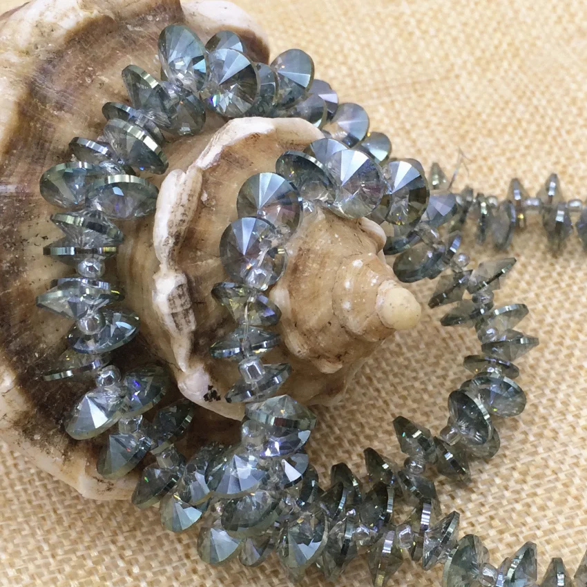 

Горячая Распродажа элегантные 4*8 мм зеленые стеклянные кристаллы биконовые спейсеры аксессуары бусины для изготовления ювелирных изделий ...