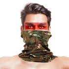 Военная охотничья Ветрозащитная маска-Бандана из полиэстера с защитой от УФ излучения для скалолазания, пешего туризма, охоты