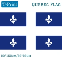 90x150cm 60x90cm 3x5ft quebec flag activities canadian flag home decoration