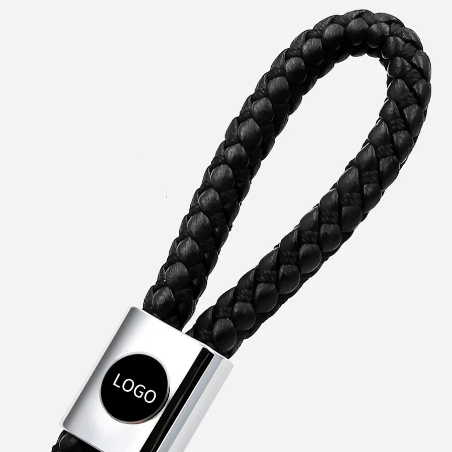 Автомобильный креативный ручной вязаный модельный кожаный шнур декоративный