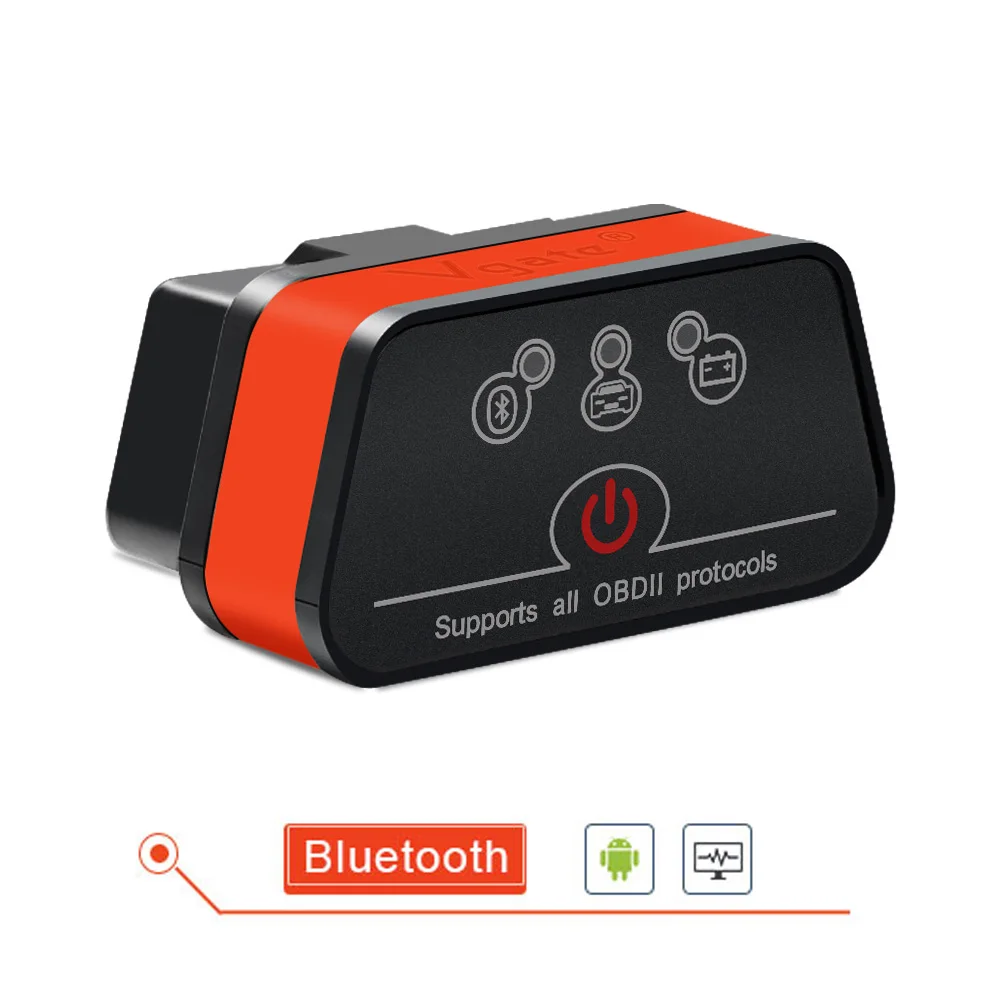 Bluetooth 3.0 iCar 2 Vgate iCar Pro ELM327 V2.1 OBD2 Bluetooth/wifi сканер для Android/IOS ELM327 V2.1 Easydiag OBD OBD2 автомобильный диагностический инструмент - Цвет: Bluetooth 3.0 iCar 2