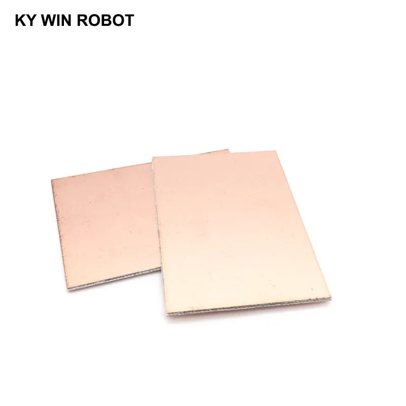5 шт. FR4 PCB 5*7 см двухсторонняя медная плакированная пластина DIY PCB Kit ламинированная печатная плата 5x7 см 50x70x1,5 мм