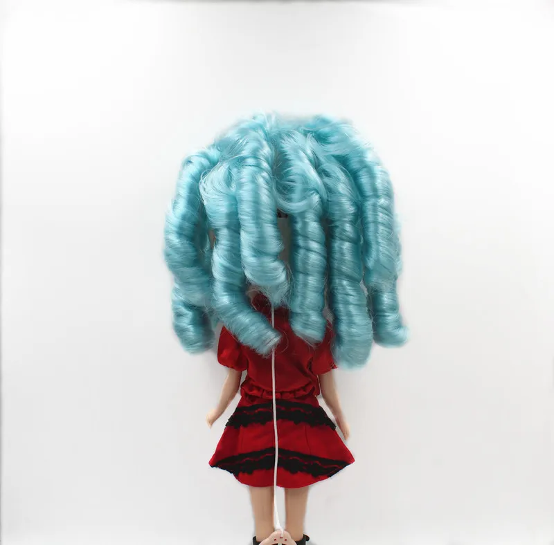 Blygirl Blyth doll Sky blue hair short common body 7 joint naked DIY can change | Dolls