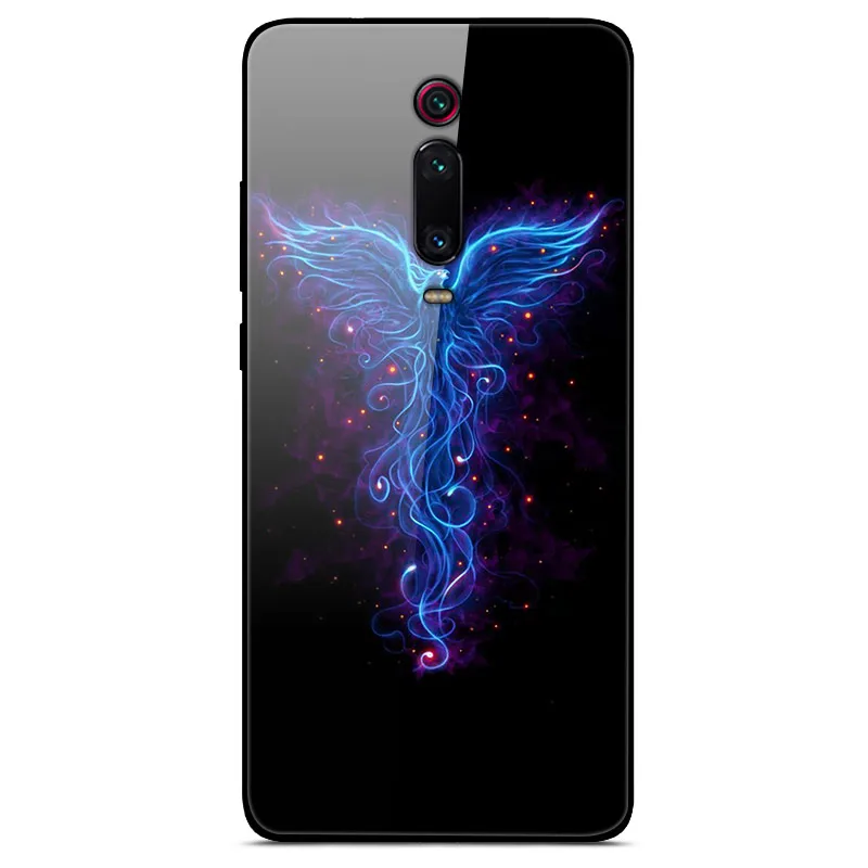 6,3" для Xiaomi mi 9T Pro Чехол mi 9T Pro роскошный стеклянный чехол-накладка для Xiaomi mi 9T Pro Чехол mi 9TPro TPU рамка красный mi K20 чехол - Color: as photo 47
