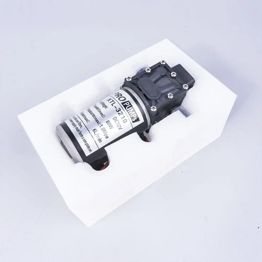 Миниатюрный самовсасывающий диафрагменный насос высокого качества 12 В