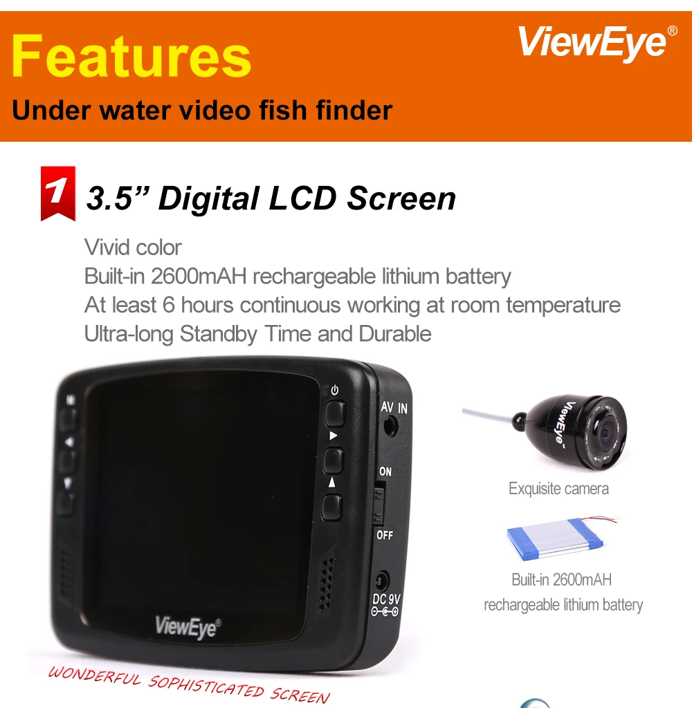 720P 1MP 8 IR светодиодный HD 1000TVL 3,5 ''цветной ЖК-монитор для подводной съемки со льдом, видео камера для рыбалки, система визуального видео-эхолота, Fishcam
