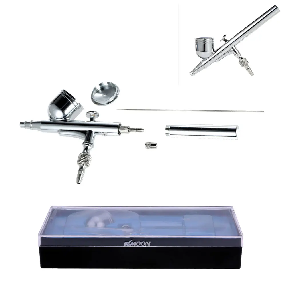 Профессиональный Аэрограф гравитационная подача двойного действия распылитель