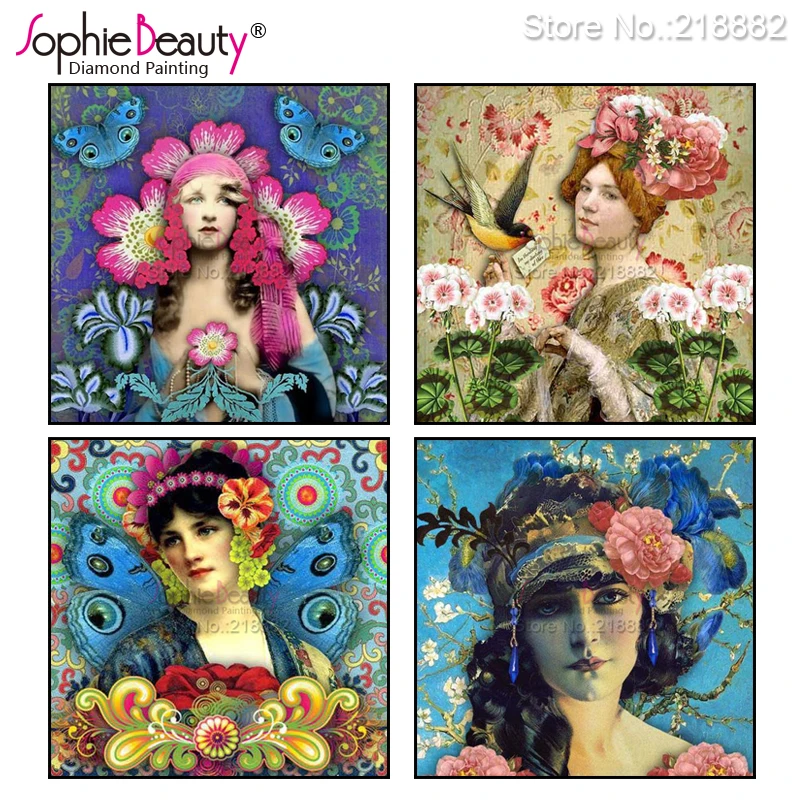 Sophie Beauty новинка Европа сделай сам алмазная живопись вышивка крестиком новый