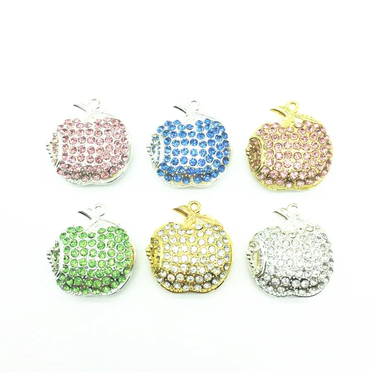 Модный USB флеш-накопитель флеш-диск подарок apple Алмазный кристалл 4 ГБ 8 16 32 64 2 0