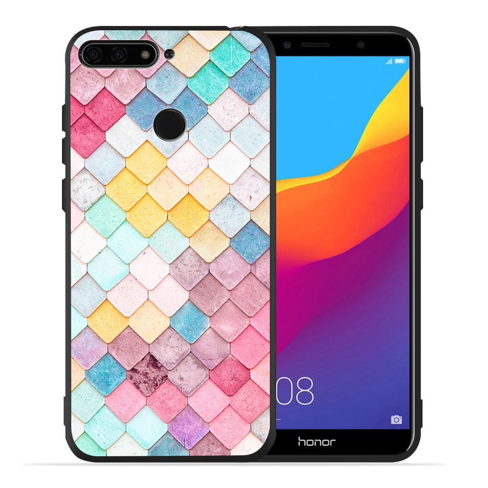 Чехол С КАКТУСОМ мраморными листьями фламинго для Huawei Honor 8x V20 20 Lite Pro 10 9 8 8c чехол