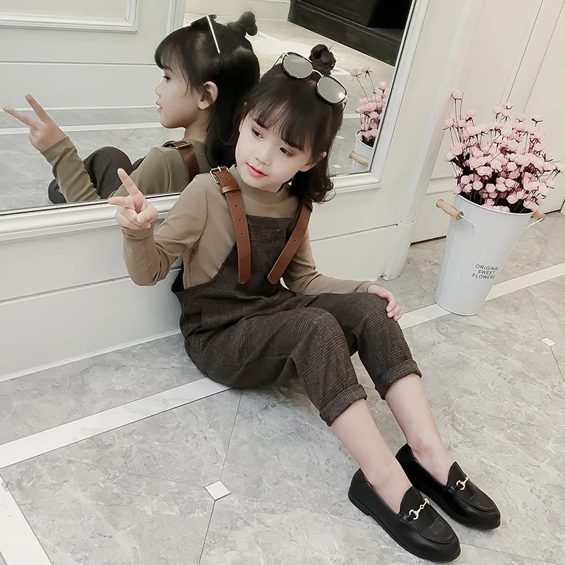 Винтажный комплект одежды для новорожденных девочек Детская футболка с длинными