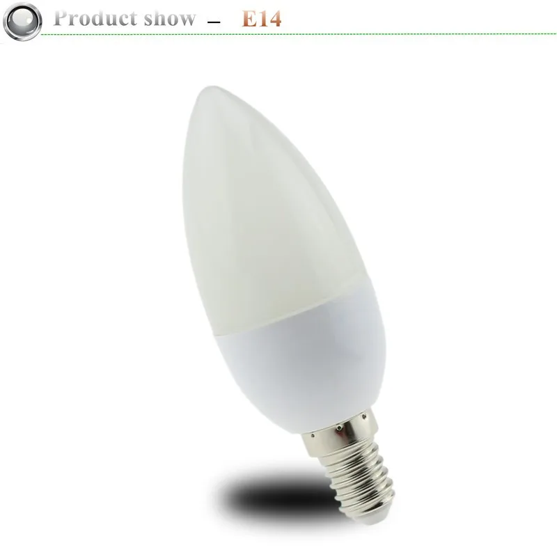 Светодиодный лампы высокой Яркость E14 E27 5W 7W 9W SMD 2835 дневного света светодиодный лампы в форме свечи лампы 220VAC с двумя подковообразными нагревающими элементами bombilla светодиодный e14