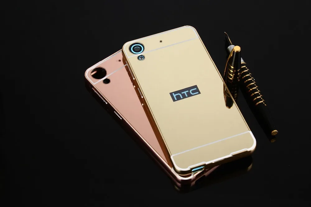 Для HTC 626 чехол Роскошный тонкий металлический алюминиевый сплав рамка