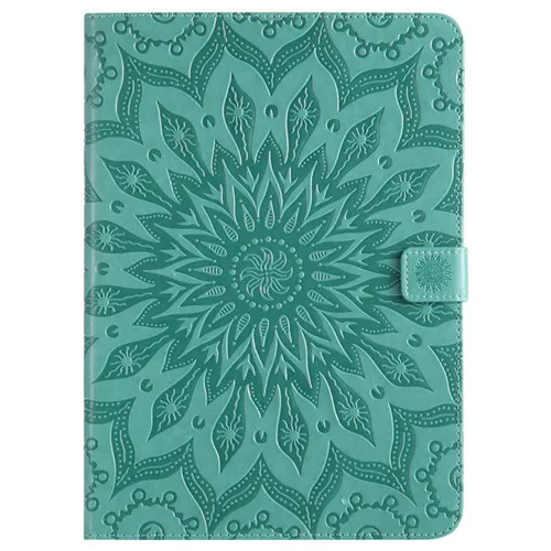 Wekays для Apple IPad Air IPad 5 Защита от солнца цветок Смарт Кожаный флип Fundas чехол для Coque IPad Air IPad 5 IPad5 9,7 чехол для планшета - Цвет: Green