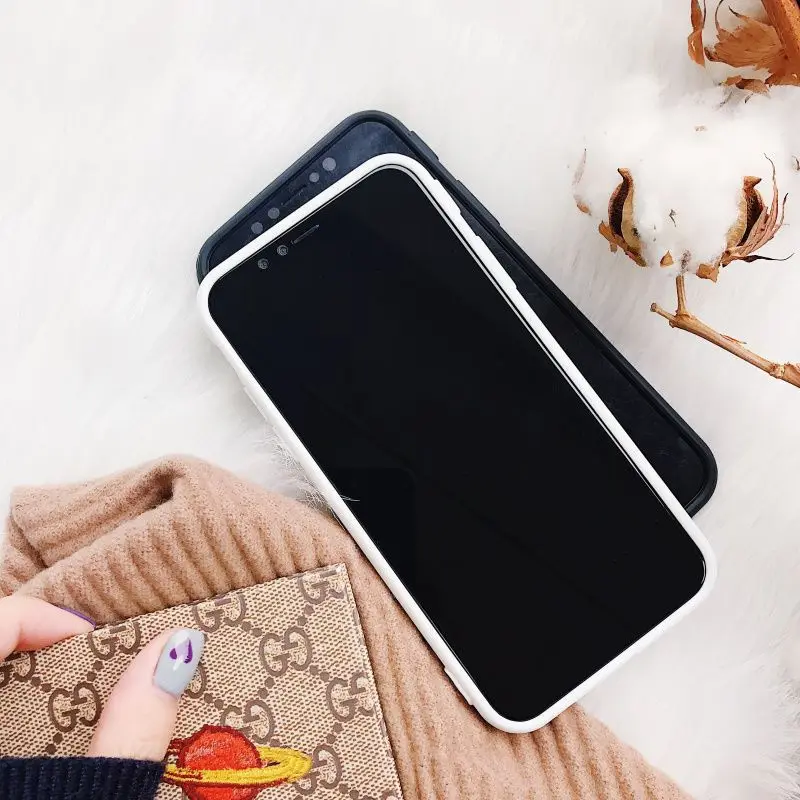 For iPhone 7 Plus Case Cover 6 6splus 8 X Soft Silicone 3D Relief Printing Protective Back Phone Covers | Мобильные телефоны и