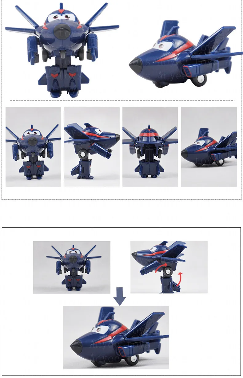 Сезон 3 Супер Крылья деформация самолет фигурки супер крыло Трансформация Робот