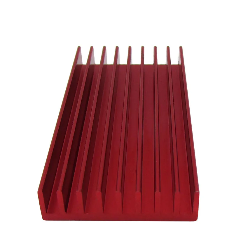 10 шт. YOUNUON 60x30x8 мм BTC USB ASIC радиатор охлаждения красный Bitfury алюминиевый радиатор