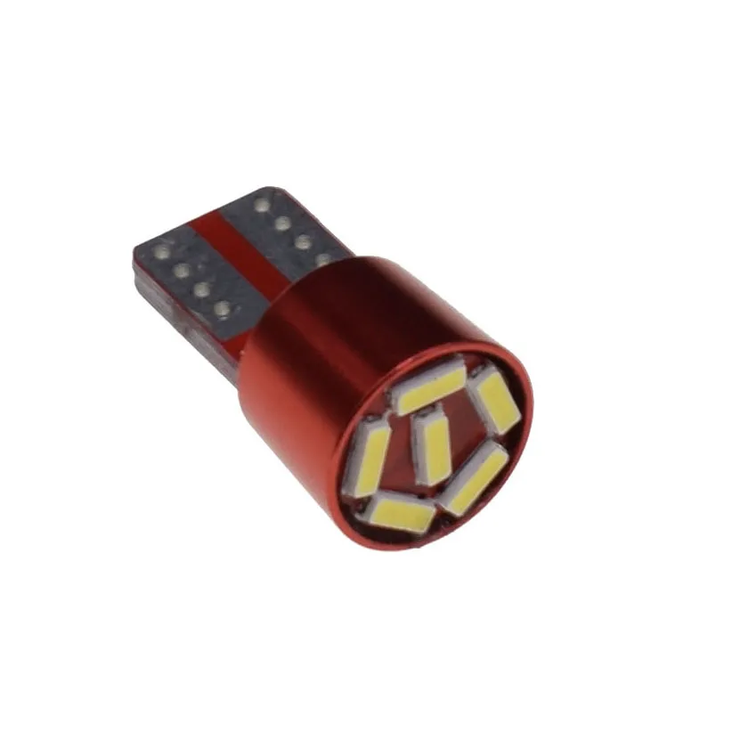 10 шт. Горячая продажа T10 светодиодный 168 194 501 W5W 6 4014 SMD автомобиль авто DC 12 В ампулы