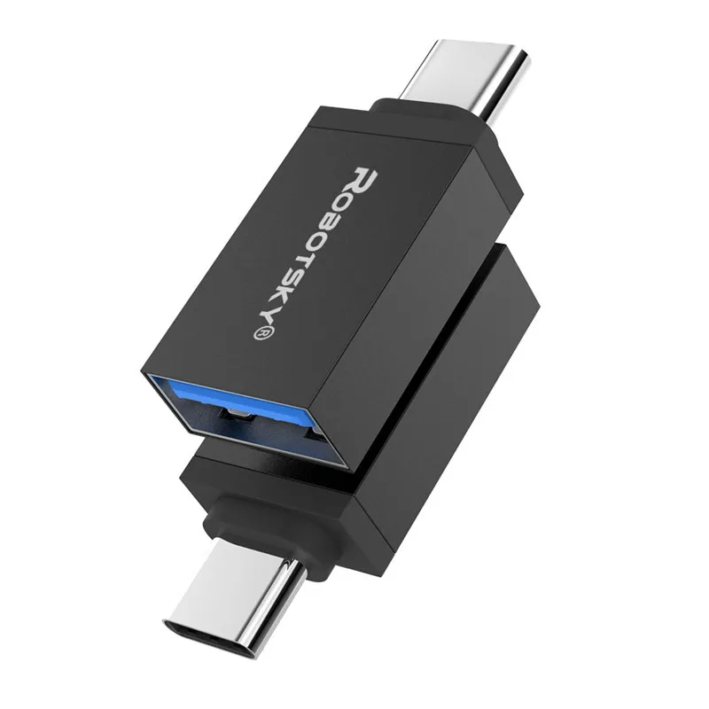 Адаптер типа OTG-C Штекерный для USB 3,0 type C телефонный кабель-конвертер для samsung s8 s9 Xiaomi mix 2s huawei P10 P20 Macbook