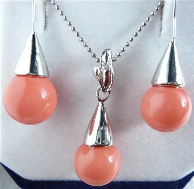 Набор жемчужин из коралловых ракушек 12 мм в подарок 925|pearl varnish|gift card display rackpearl cheap |