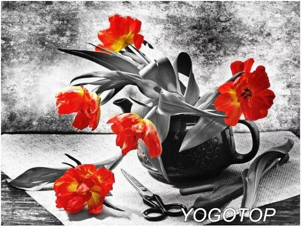 Прозрачный YOGOTOP 5d DIY алмазная живопись Европейский городской пейзаж полная вышивка горный хрусталь 5D мозаика розы, автомобили, Лондонский замок YY843 - Цвет: Прозрачный