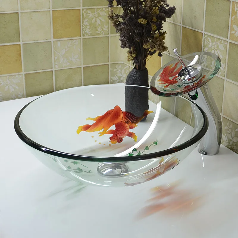 Умывальник Lavabo ручной работы умывальник стеклянная столешница раковины чаши для