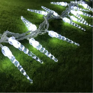 СВЕТОДИОДНАЯ Гирлянда-сосулька 4 м, Рождественская сказочная гирлянда, новогодняя, Рождественская гирлянда для дома на свадьбу вечерние ринку, занавеску, украшение для сада