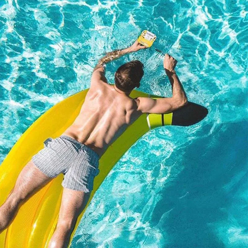 Гигантский надувной поплавок для бассейна 180x65 см плавательный круг взрослых и