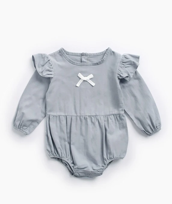 Sky Blue Хлопковая одежда для малышей новые детские комбинезоны для мальчиков и девочек, комбинезоны спецодежда для новорожденных, ползунки для маленьких девочек, Ползунки для новорожденных мальчиков - Цвет: Sky Blue