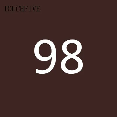 98 1 шт. TouchFive на выбор, 168 цветов, маркеры для эскизов, маркеры на спиртовой основе, набор цветных маркеров, товары для рукоделия, ручка для школы - Цвет: 98