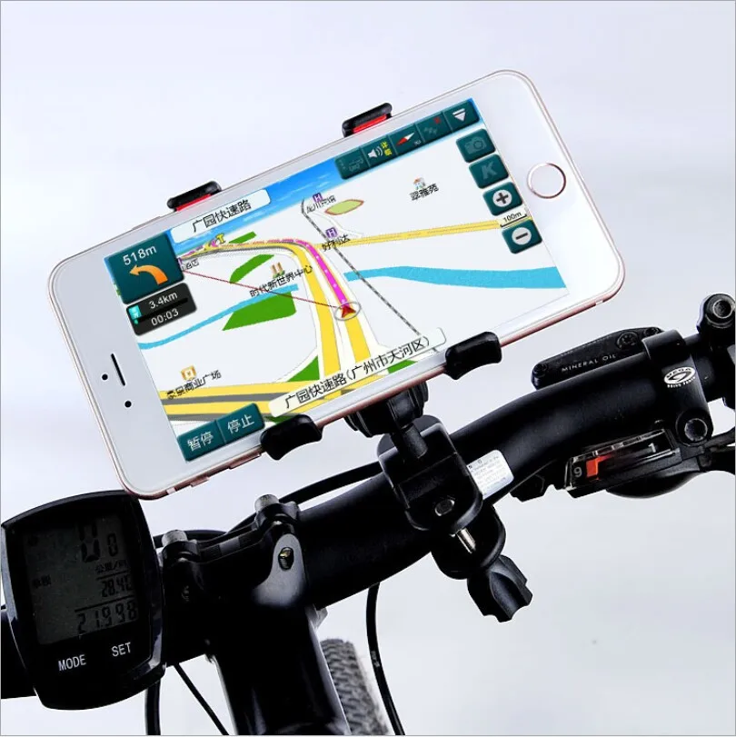Новое умное Универсальное крепление для велосипедов iPhone велосипедная ручка