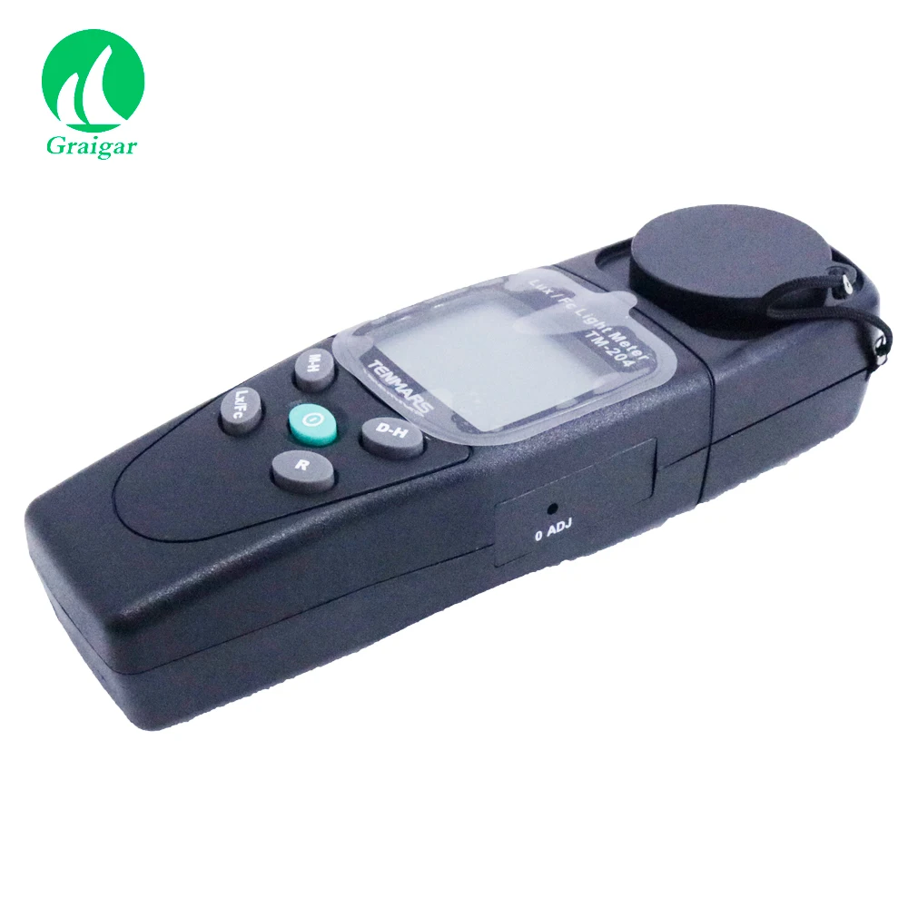 Высокоточный цифровой измеритель освещенности TM 204 с 3 1/2 цифрами LCD максимальным