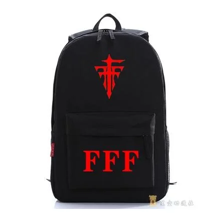 

Аниме fff group Рюкзак High Q в японском стиле, вместительный студенческий рюкзак унисекс, сумка для компьютера