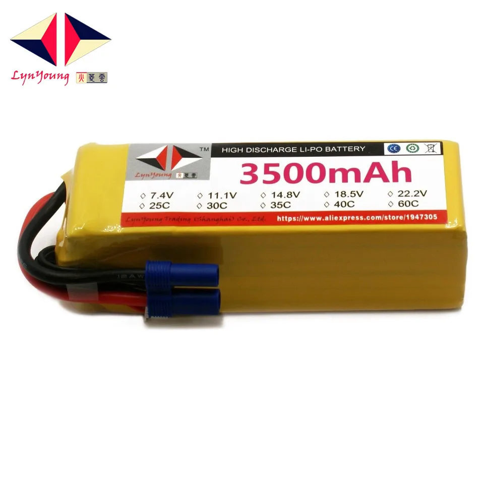 Аккумулятор HX Lipo 6S 22 2 в 3500 мАч 25C 30C 35C 40C 60C для радиоуправляемого дрона