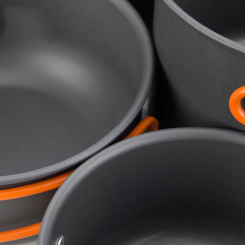 Набор кастрюль для пикника NatureHike походов и отдыха на открытом воздухе столовая