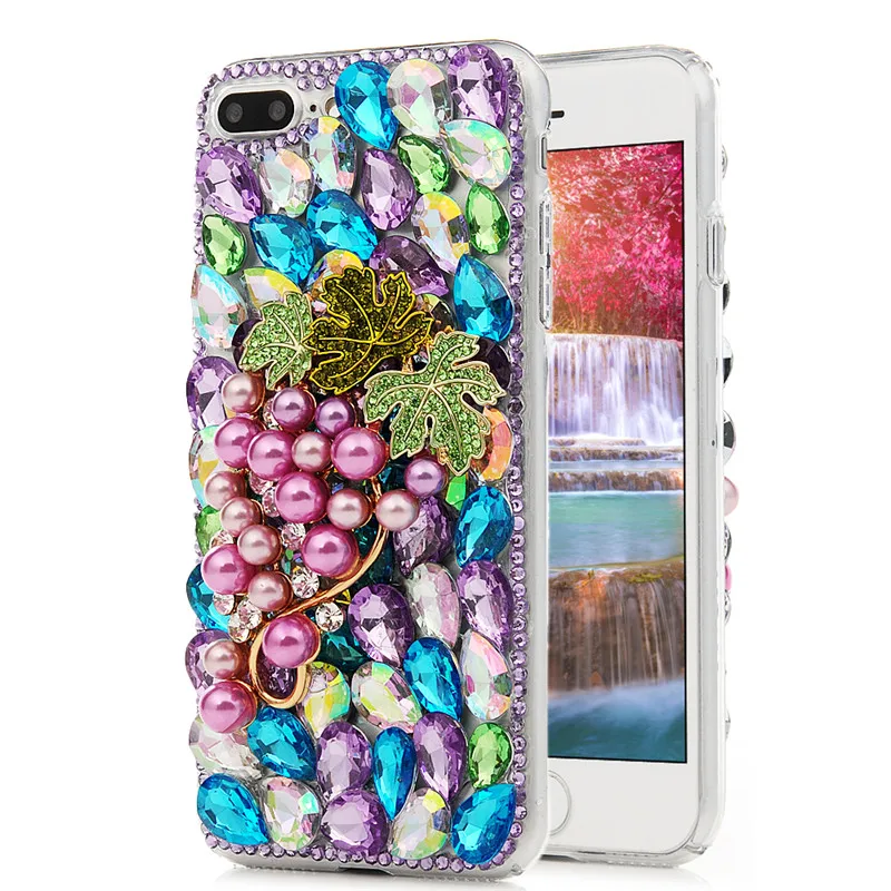Чехол со стразами для iPhone 12 mini 11 Pro Max XR XS X SE Samsung Galaxy S21 S20 Ultra S10e S10 Plus Note 20 10 9|Бамперы|