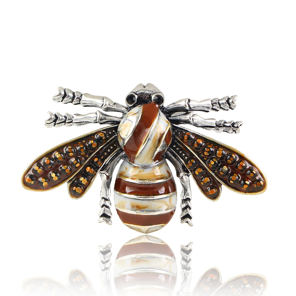 F &amp U Милая брошь в виде пчелы насекомого детская одежда для девочек аксессуары