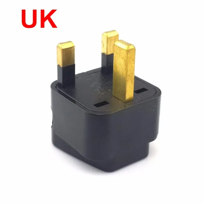 Универсальный 3 контактный адаптер переменного тока в Германии или Европе ЕС