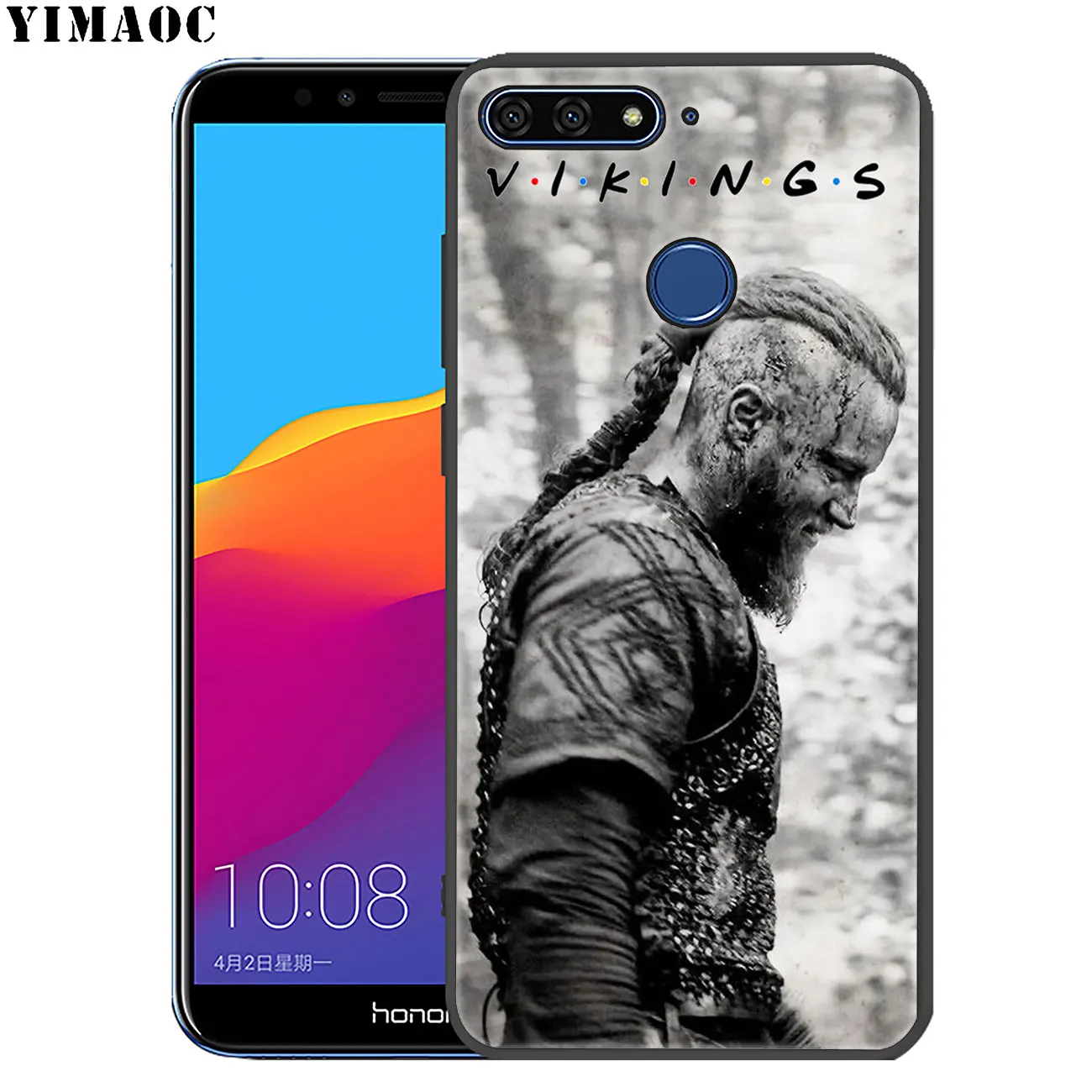 Модный мягкий силиконовый чехол YIMAOC vikings серии 4 для Huawei P20 Pro P10 P9 P8 Lite Mini 2017 P Smart Z 2019