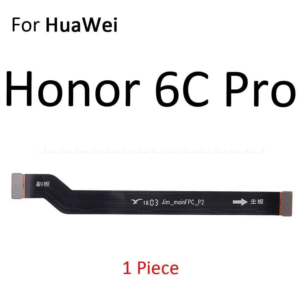 Материнская плата материнская ЖК разъем гибкий кабель для HuaWei Honor Play 8A 7C 7A 7X 6C 6A 6X 5C