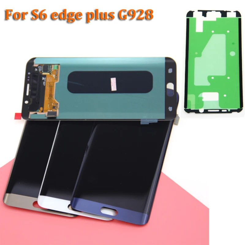 5 7 ''для Samsung S6 Edge плюс G928 G928F ЖК дисплей Сенсорный экран планшета Ассамблеи