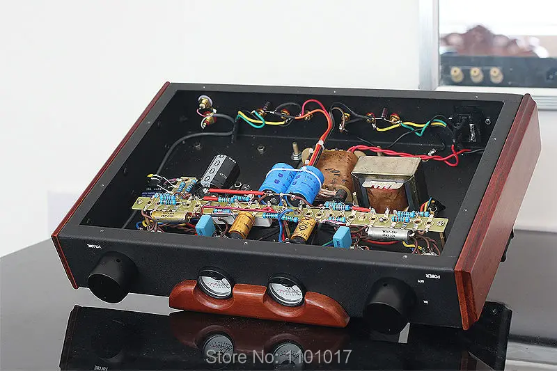 Ламповый усилитель Himing Mona / Rival Wood Version KT88 HIFI EXQUIS односторонний ручной работы amp