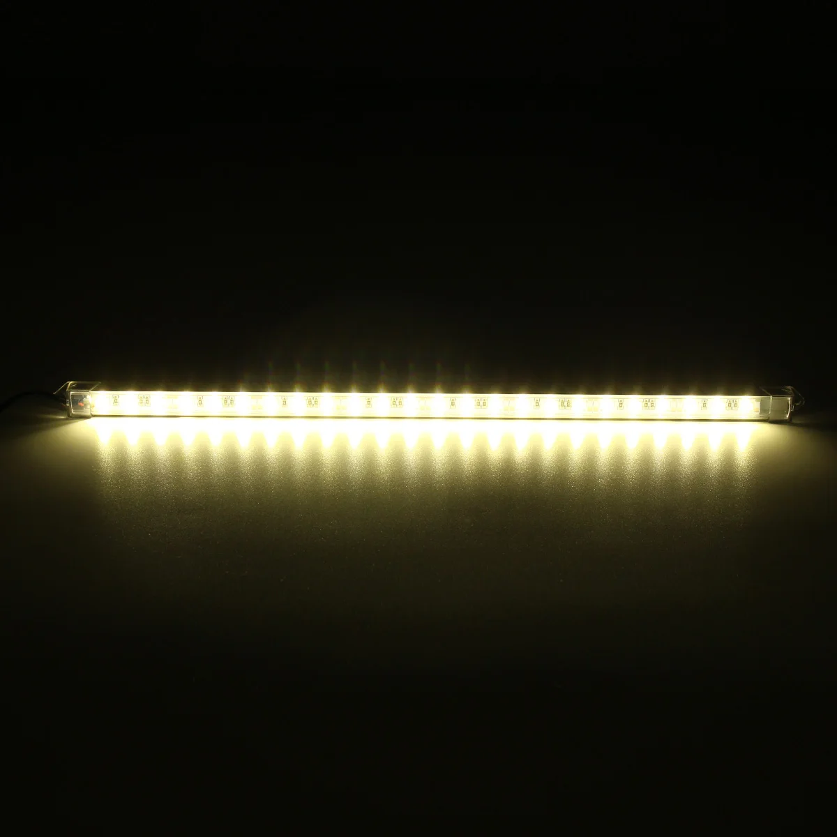 Белый Питание от USB DC 5 в 35 см 7 Вт 24 SMD 5630 Светодиодный светильник с жесткой полосой, светильник с жесткой полосой, ламповая лампа с прозрачной крышкой - Испускаемый цвет: Белый